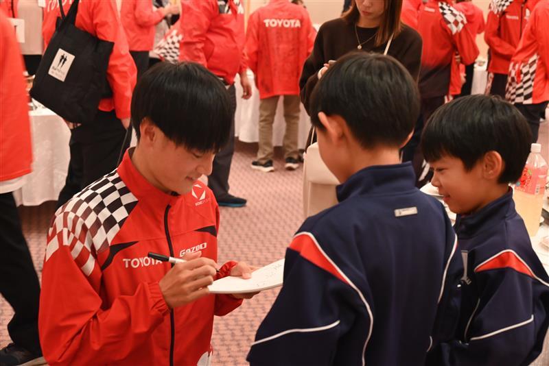 選手との交流イベント